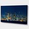Designart - San Francisco Skyline at Night - Cityscape Canvas Print